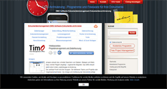 Desktop Screenshot of dms-archivierung.de